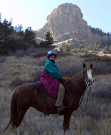 Bette and horse